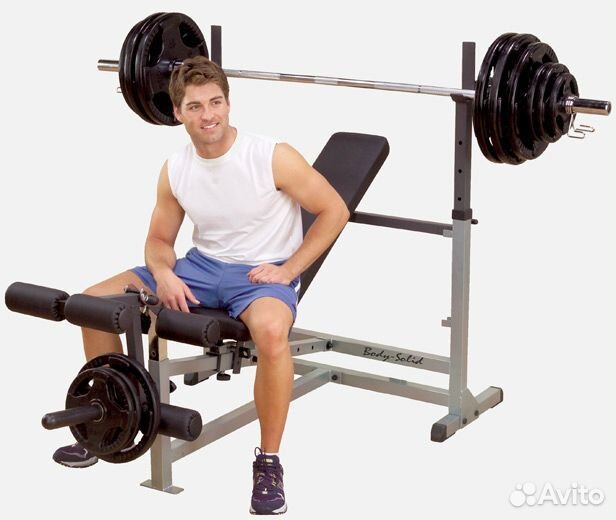 Скамья для жима Body Solid gdib-46L