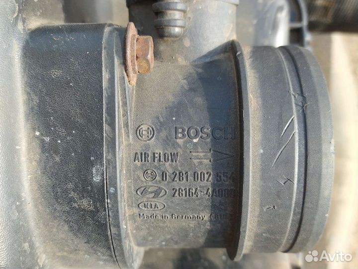 Корпус воздушного фильтра. KIA sorento 2005г. 2.5