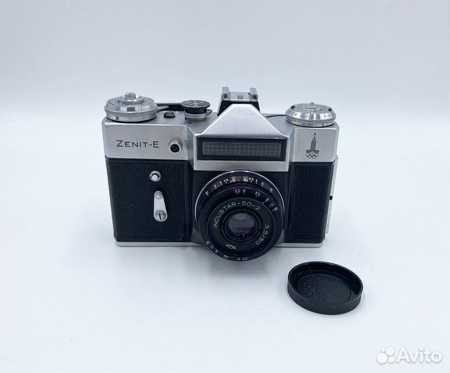 Плёночный фотоаппарат зенит-е олимпиада-80