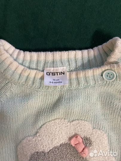 Свитер для девочки 74