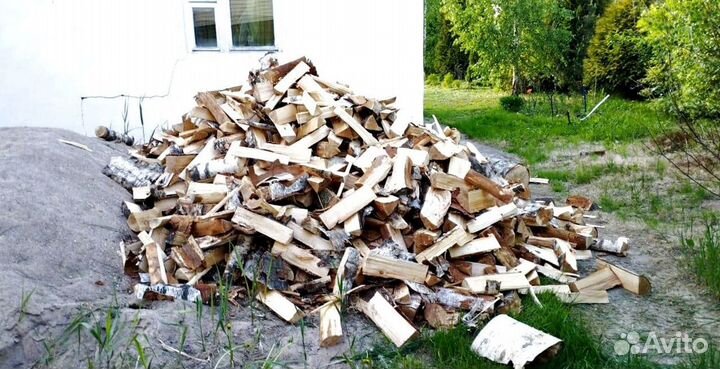 Дрова Береза любой объем сухие с доставкой