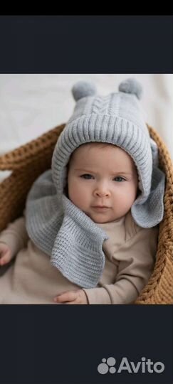 Шапка детская зимняя новая