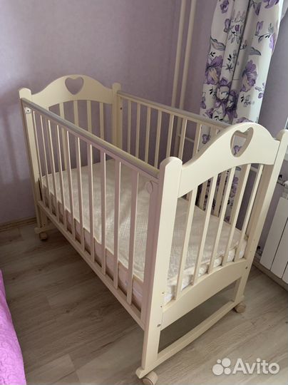 Детская кроватка можга красная звезда