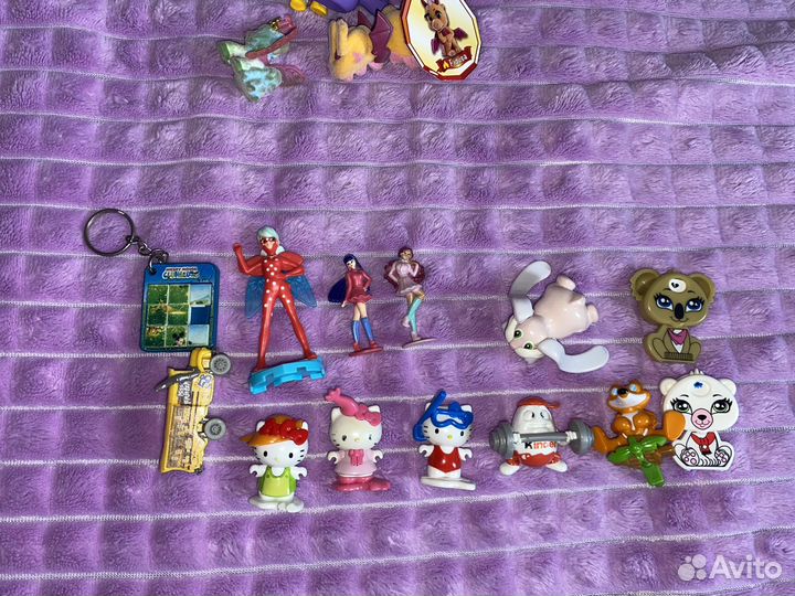 Игрушки из киндера и др