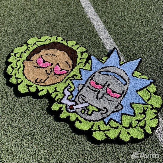 Тафтинговый ковер ручной работы