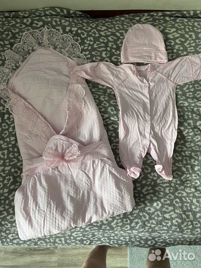 Конверт на выписку для девочки