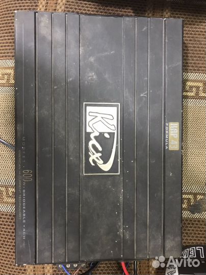 Усилитель мощности звука в авто