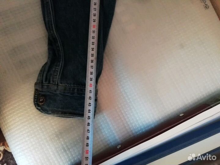 Рубаха джинсовая