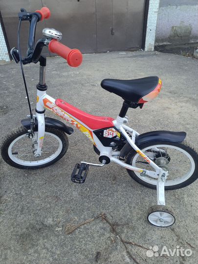 Детский четырехколесный велосипед 14