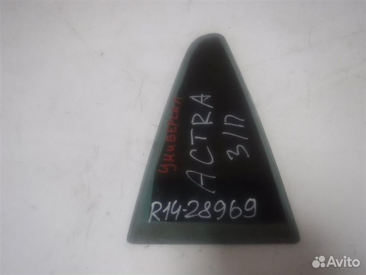 Стекло двери задней правой (форточка) Opel Astra