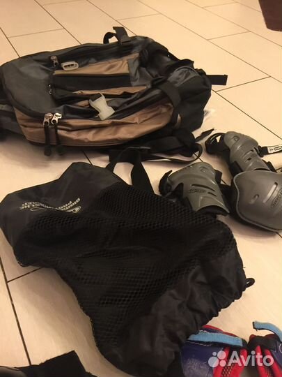 Роликовые коньки размер 37