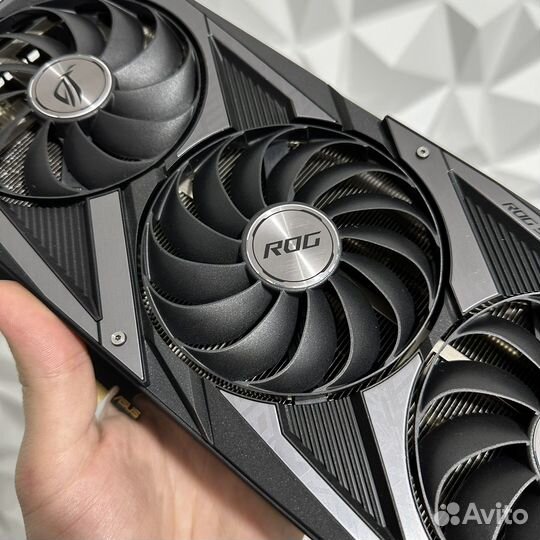 Видеокарта asus ROG RTX 3080 10Gb Strix