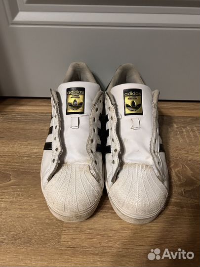 Adidas superstar белые