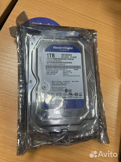 Жесткие диски HDD WD Blue 1TB