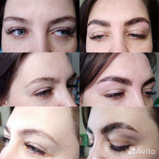 Ламинирование бровей, ресниц и маникюр