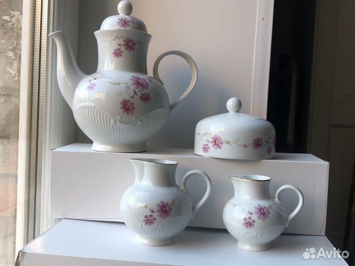 Чайный и коф. Сервизы гдр отдельные предметы