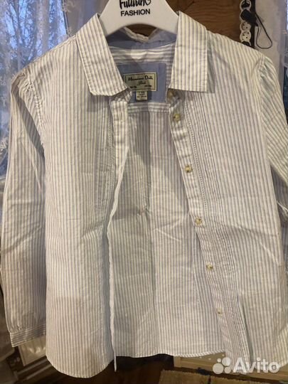 Massimo dutti рубашка детская 134