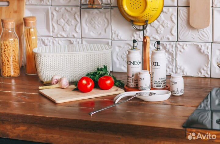 Хлебница с разделочной доской новая