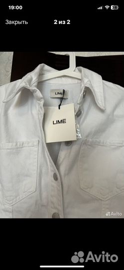 Джинсовое платье lime