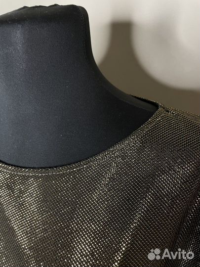 Платье с люрексом