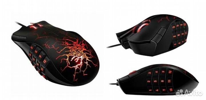 Игровая мышь Razer Naga Molten edition