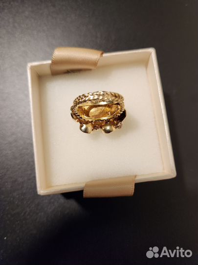 Комплект серьги и кольцо