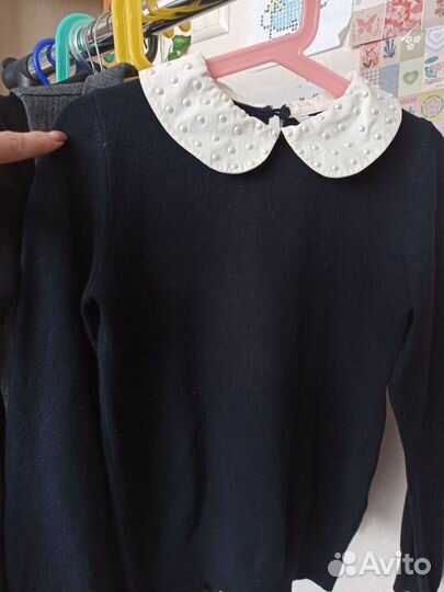Школьная форма для девочки 122 128 синяя