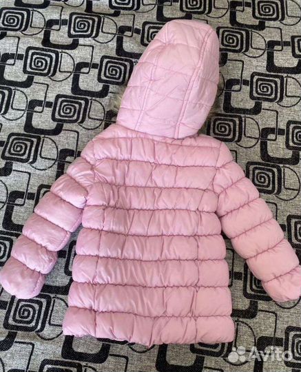 Пуховик на девочек новый демисезонный 116