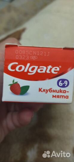 Зубная паста colgate 6-9 лет