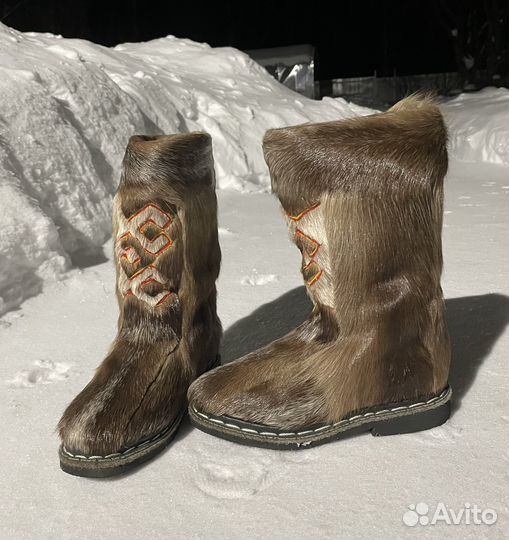 Унты оленьи