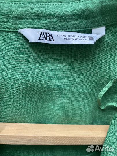 Льняная рубашка Zara