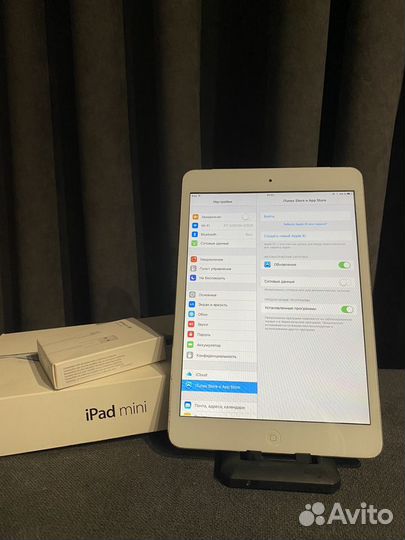 iPad Mini 1st 16Gb White Wi-Fi iOS 9.3.5 90%