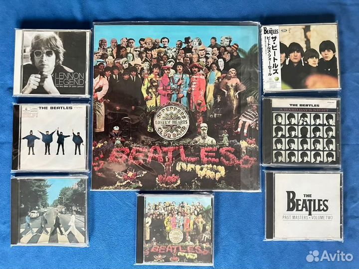 Сd диски фирменные The Beatls