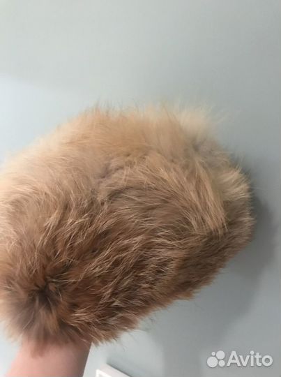 Шапка меховая натуральный мех