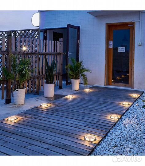 Светильник для ступеней и тротуаров