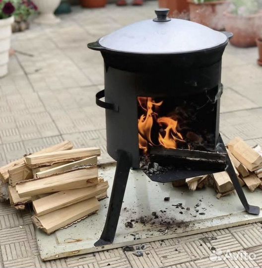 Казан чугунный Новый