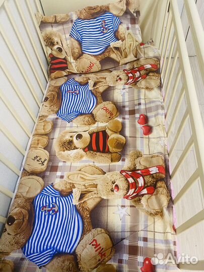 Постельное белье для детской кроватки