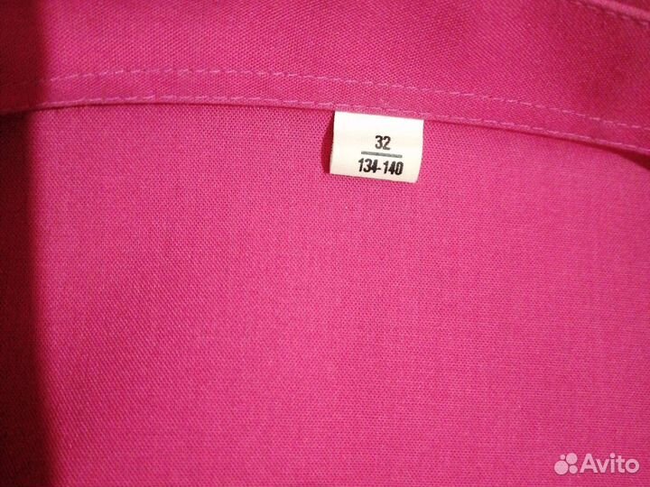 Рубашка для мальчика рост. 134-140