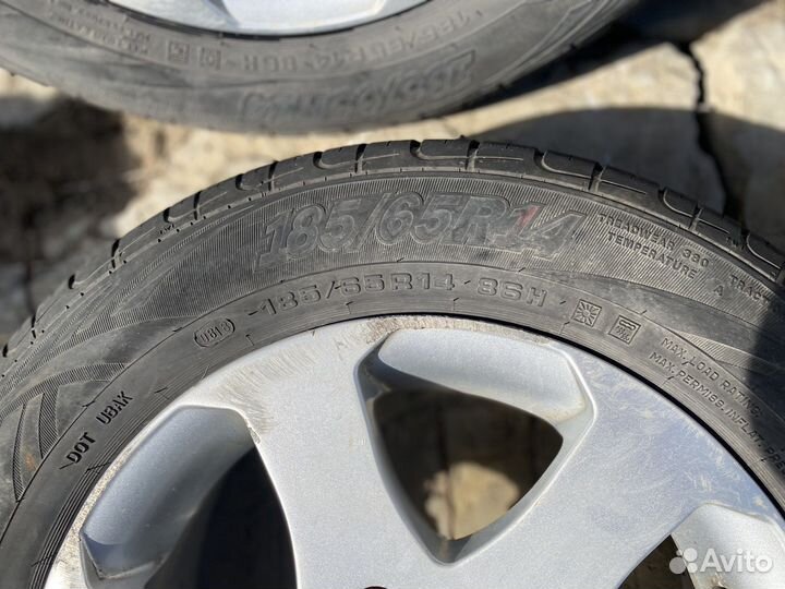 Колеса летние Peugeot 206