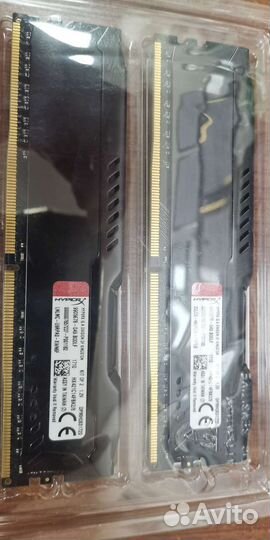 Оперативная память ddr4 hyperx fury 8gb