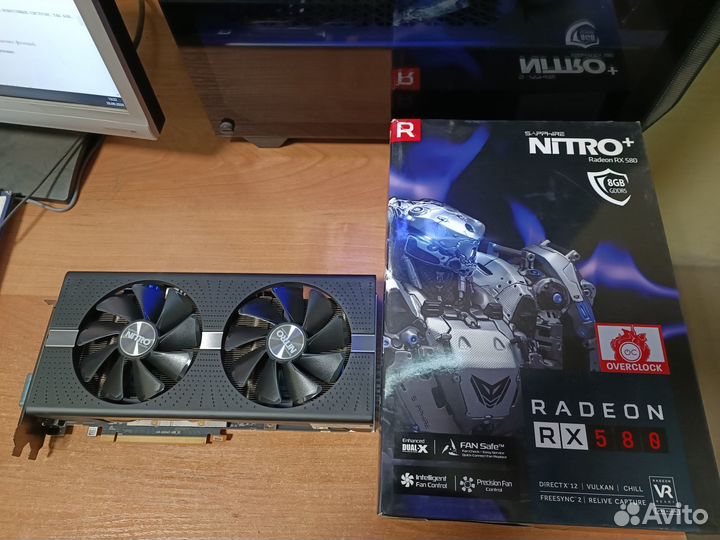 Видеокарта amd rx580 8gb