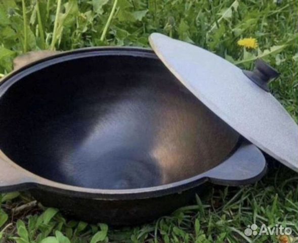 Казан чугунный узбекский 16л