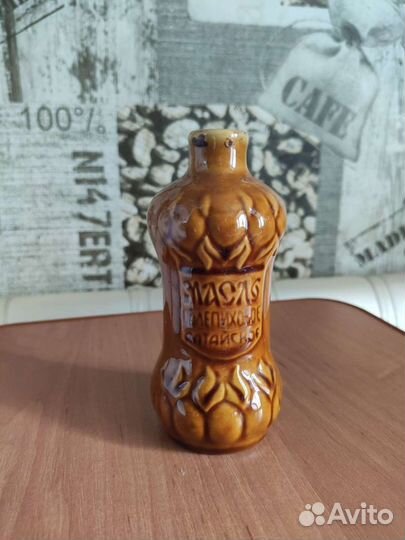 Ёмкость для масла, глиняная