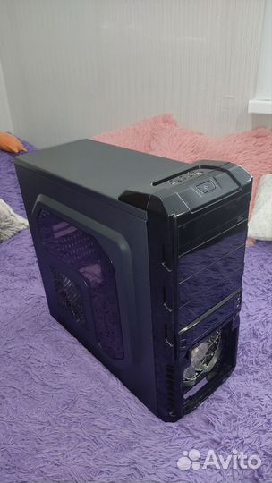 Корпус для пк компьютера черный