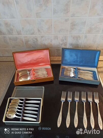 Столовые приборы мельхиор СССР