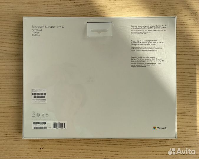 Surface Pro X Pro 9 keyboard новая клавиатура