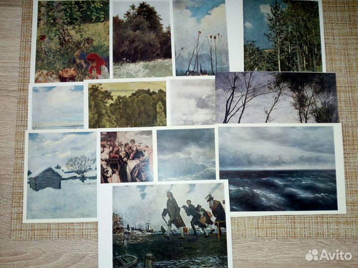Открытки художественные СССР