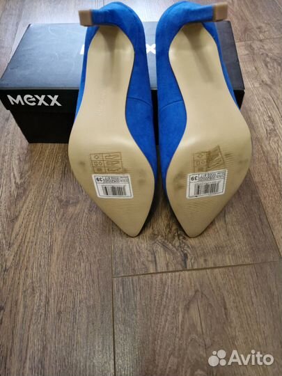 Туфли женские 39 размер синие