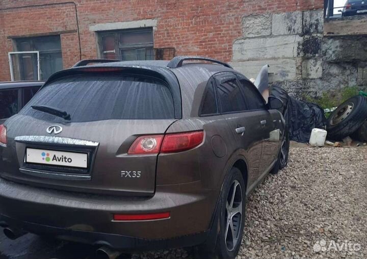 Infiniti fx 35 2008 год в разбор