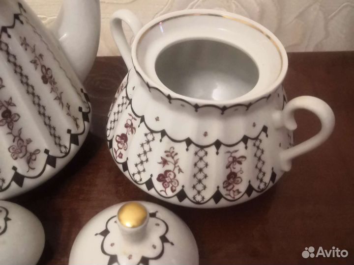 Чайник заварочный и сахарница лфз 